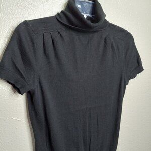 BANANA REPUBLIC silk/cotton/cashmere black sweater Size S